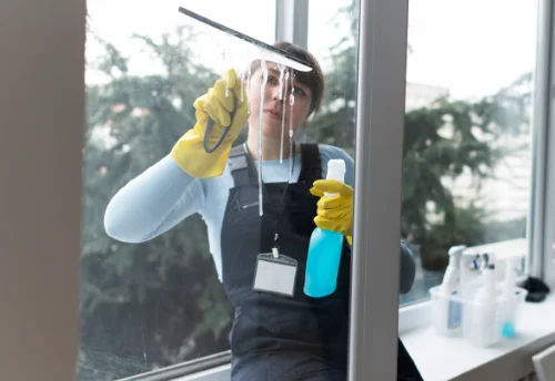Nettoyage de vitres intérieures et extérieures à Bourg-Lastic
